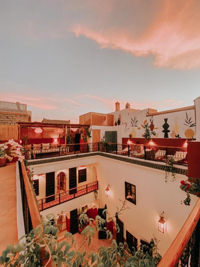 Riad Nanou - Private Riad With Pool & Rooftop Марракеш Экстерьер фото