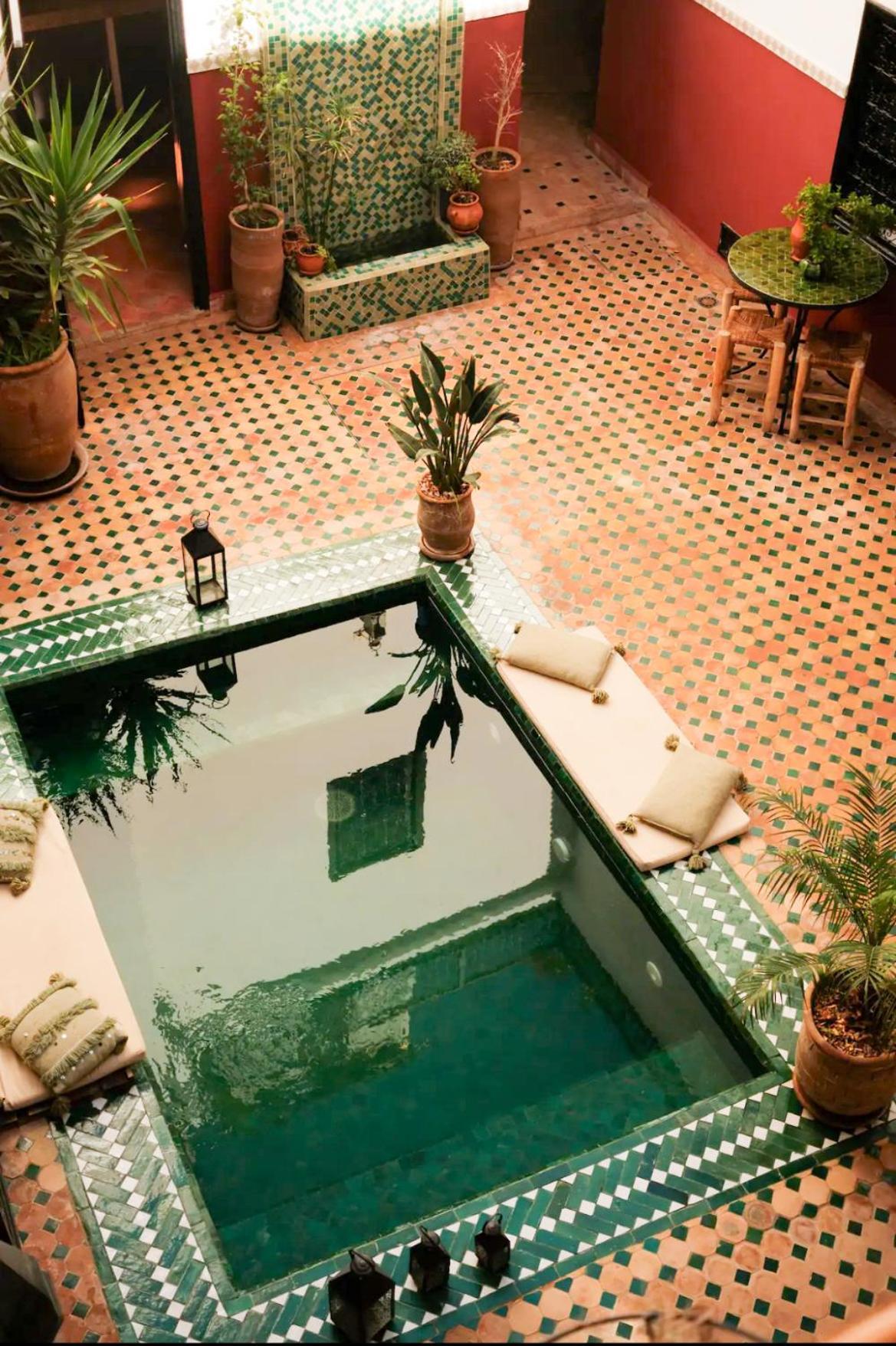 Riad Nanou - Private Riad With Pool & Rooftop Марракеш Экстерьер фото